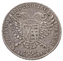 Német Államok / Szászország-Albertine 1792IEC 1/3 Tallér  Ag "III. Frigyes Ágost" (6,98g) ...