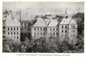 Budapest XI. Szent Imre Collegium és bérházának épülete a kert felől (EK)