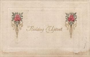 28 db régi virágos üdvözlőlap, néhány litho / 28 pre-1945 flower greeting cards, few lithos