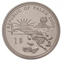 Palau 2000. 1$ Cu-Ni "Merülő sellő" multicolor T:1(PP)
Palau 2000. 1 Dollar Cu-Ni "D...