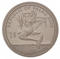 Palau 2002. 1$ Cu-Ni "Tengeri élet védelme - Hajat mosó sellő" multicolor T:1(PP)
Palau 2...
