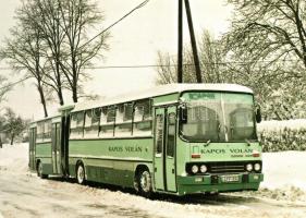 10 db modern autóbusz motívumlap, Volán, BKV, Ikarus buszok is / 10 modern autobus motive cards