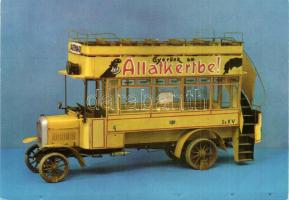 10 db modern autóbusz motívumlap, Volán, BKV, Ikarus buszok is / 10 modern autobus motive cards