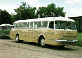 10 db modern autóbusz motívumlap, Volán, BKV, Ikarus buszok is / 10 modern autobus motive cards