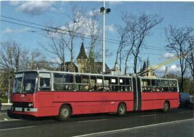 10 db modern magyar trolibusz motívumlap / 10 modern Hungarian trolleybus motive cards