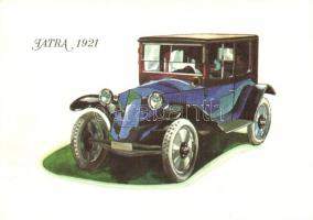 20 db modern automobil motívumlap / 20 modern automobile motive cards