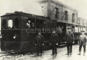 30 db modern külföldi gőzmozdony, vasút motívumlap / 30 modern worldwide train, locomotive motive ca...