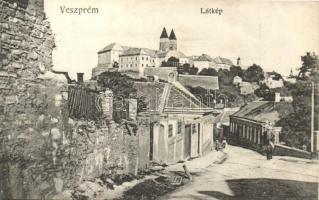 Veszprém 11 db régi és MODERN képeslap / 11 old and MODERN postcards (több Rb / some with Rb)