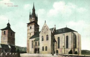 Körmöcbánya, Kremnica; Zámocky kostol / vártemplom. P. Sochán kiadása / castle church (EK)