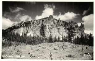 5 db régi erdélyi városképes lap (Sepsiszentgyörgy, Csíki havasok, Balánbányai havasok, Borsafüred, ...