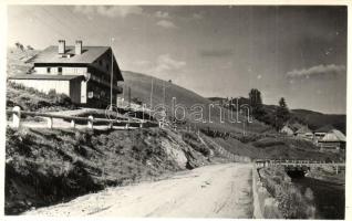 5 db régi erdélyi városképes lap (Sepsiszentgyörgy, Csíki havasok, Balánbányai havasok, Borsafüred, ...