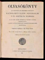 3 db vegyes régi tankönyv: Magyar olvasókönyv, Német szójegyzék, Magyar helyesírás szabályai