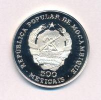 Mozambik 1989. 500M Ag "Moorish idol" T:PP patina
Mozamboque 1989. 500 Meticais Ag "...