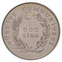 Törökország 1984. 500L Cu-Ni "FAO - Halászat Világkonferencia" T:1,1- 
Turkey 1984. 500 L...
