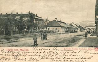 Túrócszentmárton, Turciansky Svaty Martin; utcakép / street view (ázott / wet damage)
