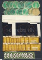 Több példányos főleg modern levélzáró tétel, 968 db levélzáró, vásári és más reklámbélyeg valamint e...