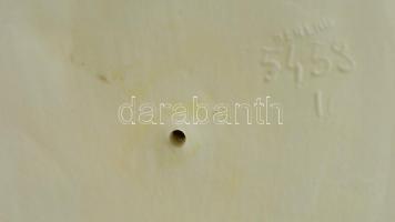 Herendi porcelán Kakas Marci, festetlen, jelzett(mélynyomás), máz alatti hajszálrepedésekkel, m: 14,...