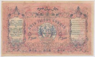 Orosz Polgárháború / Orosz Közép Ázsia / Turkesztán 1920. 5000R T:III-,IV restaurált
Russian Civil ...