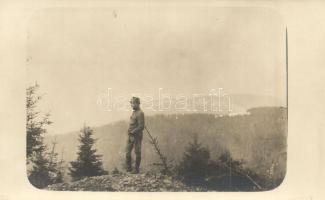 5 db régi osztrák-magyar katonai fotó képeslap / 5 pre-1945 Austro-Hungarian military photo postcard...