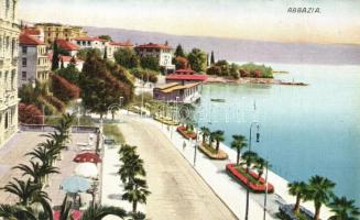 Abbazia - 16 db régi városképes lap / 16 pre-1945 town-view postcards
