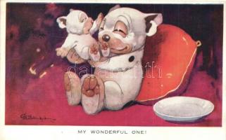 My wonderful one! / Bonzo dog. A. R. & Co. 1. B. 1521-2. s: G. E. Studdy