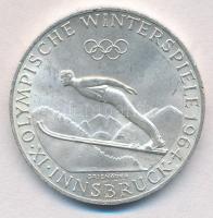 Ausztria 1964. 50Sch Ag "IX. Téli Olimpia Innsbruck" T:1-,2 Austria 1964. 50 Schilling Ag "Winter Olympics Insbruck" C:AU,XF  Krause KM#2896