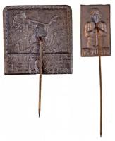 1916. "Éljen az Internacionale 1916. Május 1." fém kitűző (30x30mm) + DN "Május 1.&qu...