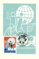 5 db modern sport levelezőlap / 5 modern sport postcards