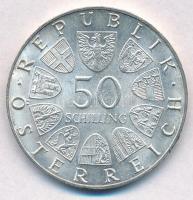 Ausztria 1969. 50Sch Ag "I. Maximilian halálának 450. évfordulója" T:1- kis patina
Austri...