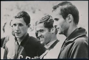 4 db modern magyar sportoló motívumlap, olimpikonok / 4 modern Hungarian sport motive cards, olympic...