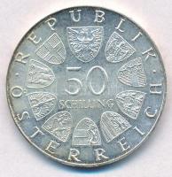 Ausztria 1972. 50Sch Ag "350 éves a Salzburgi Egyetem" T:1- kis patina
Austria 1972. 50 S...