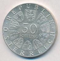 Ausztria 1978. 50Sch Ag "Franz Schubert" T:1- 
Austria 1978. 50 Schilling Ag "Franz ...