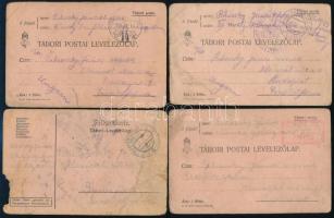 cca 1915-1943 27 db tábori postai levelezőlap (Feldpostkarte), érdekes részletekkel