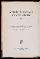 Cholnoky Jenő, Germanus Gyula et alii: A Föld felfedezői és meghódítói I-V. kötet. I. kötet: Európa,...