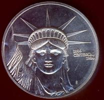USA 1986. "Trade Silver" 1oz Ag T:1