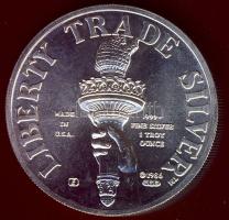 USA 1986. "Trade Silver" 1oz Ag T:1