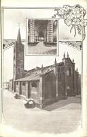 13 db régi olasz városképes lap / 13 pre-1945 Italian town-view postcards