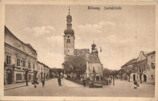 11 db régi magyar városképes lap (ebből 4 modern) / 11 pre-1945 Hungarian town-view postcards (among...