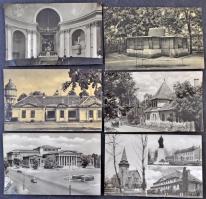 Kb. 260 db modern magyar városképes lap, kis települések is / Cca. 260 modern Hungarian town-view postcards, smaller towns also