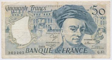 Franciaország 1990. 50Fr T:III- France 1990. 50 Francs C:VG