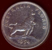 Ausztrália 1954. 1Fl Ag T:2