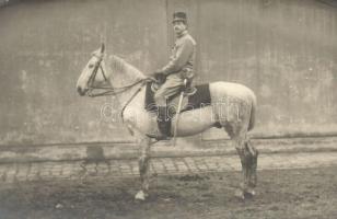 Osztrák-magyar huszár katona / WWI Austro-Hungarian K.u.K. hussar. photo (EK)