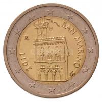 San Marino 2011R 2E T:1- San Marino 2011R 2 Euros C:AU