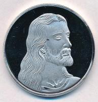 DN "Utolsó vacsora" ezüstözött fém emlékérem. Szign.: CTRFJ ORG (39,5mm) T:PP