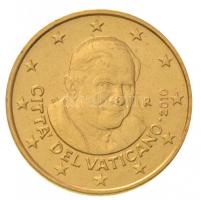 Vatikán 2003R 50c "XVI. Benedek" T:1-  Vatican 2003R 50 Cents "Benedek XVI" C:AU