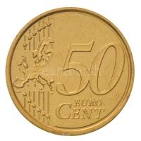 Vatikán 2003R 50c "XVI. Benedek" T:1- 
Vatican 2003R 50 Cents "Benedek XVI" C:A...