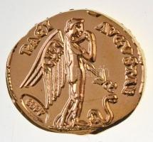 Római Birodalom / Claudius Kr. u. 41-54. "COPY" jelzésű aranyozott Aureus replika T:1-
Ro...