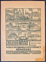 3 db régi Győri Aranka levelezőlap próbanyomat részben felkasírozva, de jól láthatóan hátoldali nyom...