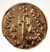 Olasz Államok / Benevento 788-806. "1988" jelzésű aranyozott Tremissis replika T:1-
Itali...