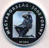 2012. 5000Ft Ag "Reményi József születésének 125. évfordulója" tanúsítvánnyal T:PP